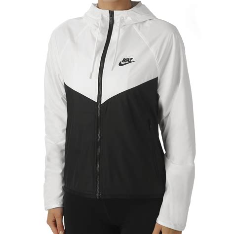 nike windrunner schwarz weiß damen|nike dri fit windrunner.